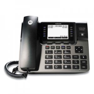 Motorola 1a 4 Line Corded/Cordless System, Cordless Desk Phone MTRML1100 ML1100