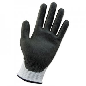 KleenGuard G60 ANSI Level 2 Cut-Resistant Gloves, White/Blk, 220 mm Length, Small, 12 Pairs KCC38689 38689