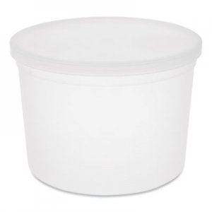 Pactiv DELItainer Microwavable Container Bulk, 64 oz, 4.5 x 4.5 x 6.35, Natural, 120/Carton PCTL6064 L6064