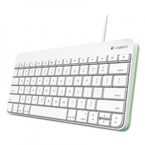 Logitech Wired Keyboard for iPad, Apple Lightning, White LOG920006341 920-006341