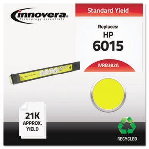 Innovera Remanufactured Yellow Toner, Replacement for HP 824A (CB382A), 21,000 Page-Yield IVRB382A