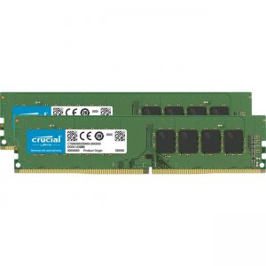 Crucial 32GB (2 x 16GB) DDR4 SDRAM Memory Kit CT2K16G4DFRA266