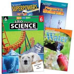 Shell Education Learn At Home Science 4-book Set 118407 SHL118407