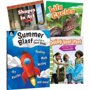 Shell Education Home Summer Grade Level Book Set 29752 SHL29752