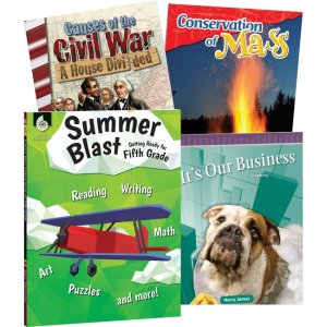 Shell Education Home Summer Grade Level Book Set 29754 SHL29754