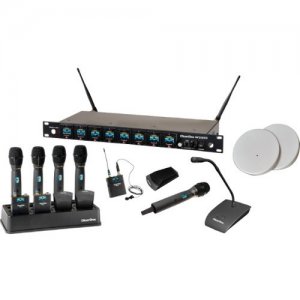 ClearOne 8-Channel Wireless Microphone System Receiver 910-6000-808-C WS880