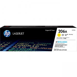 HP Yellow Original LaserJet Toner Cartridge W2112A 206A