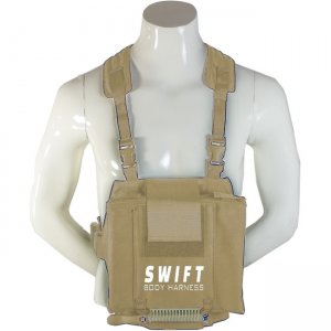 Ergoguys Swift Platform Body Harness for Laptop and Tablets, 28 to 34 Inch Waist, Sand SBPLH-28-34