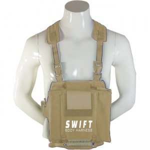 Ergoguys Swift Platform Body Harness for Laptop and Tablets, 34 to 44 Inch Waist, Sand SBPLH-34-44