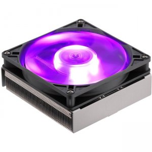 Cooler Master MasterAir Low-Profile 2 Heat Pipe Cooler With RGB Fan MAP-G2PN-126PC-R1 G200P