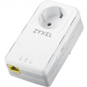 ZyXEL G.hn 2400 Wave 2 Powerline Pass-thru Gigabit Ethernet Adapter PLA6456KIT PLA6456