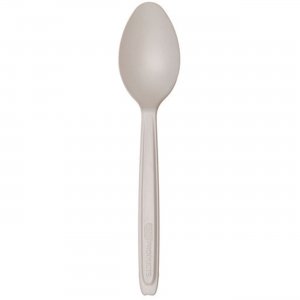 Eco-Products Cutlerease Dispensable Compostable Spoons EPCE6SPWHT ECOEPCE6SPWHT