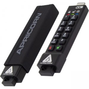 Apricorn Aegis Secure Key 3NXC 4GB USB 3.2 (Gen 1) Type C Flash Drive ASK3-NXC-4GB