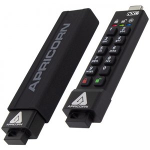 Apricorn Aegis Secure Key 3NXC 32GB USB 3.2 (Gen 1) Type C Flash Drive ASK3-NXC-32GB