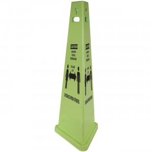 TriVu Social Distancing 3 Sided Safety Cone 9140SDKIT IMP9140SDKIT