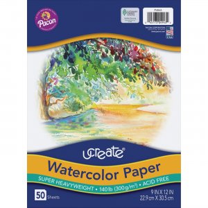 UCreate 140 lb. Watercolor Paper P4943 PACP4943