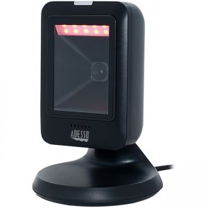 Adesso Omnidirectional 2D Desktop Barcode Scanner NUSCAN2800U NuScan 2800U