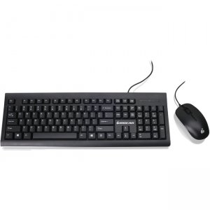 Iogear Spill-Resistant Keyboard and Mouse Combo GKM513B