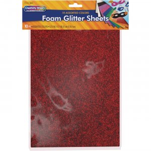 Creativity Street Wonderfoam Glitter Sheets 4344 PAC4344