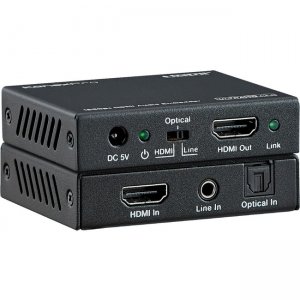 KanexPro HDMI 2.0 Audio Embedder 18Gbps HDCP 2.2 4K 60Hz HAECOAX4