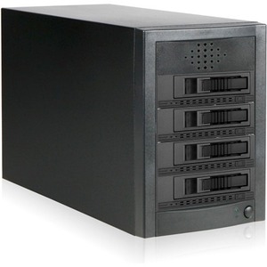 RAIDage 4-bay SAS/SATA 12Gb/s SFF-8644 Hotswap JBOD Enclosure JAGE5BT4HDBK-M1