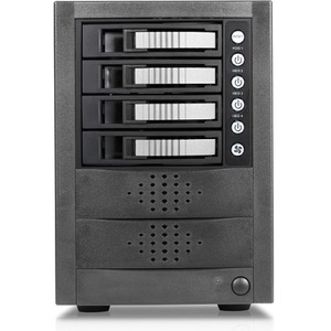 RAIDage 4-bay SAS/SATA 12Gb/s SFF-8644 Hotswap JBOD Enclosure JAGE5BT4HDSL