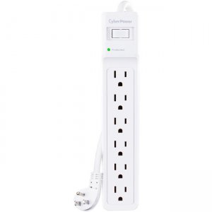 CyberPower Essential 6-Outlet Surge Suppressor/Protector B615