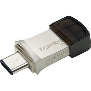 Transcend 128GB JetFlash 890 USB 3.1 (Gen 1) Type A USB Type C On-The-Go Flash Drive TS128GJF890S