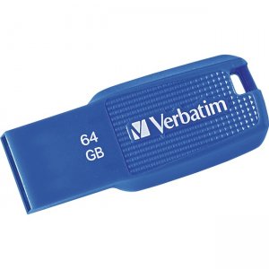 Verbatim 64GB Ergo USB 3.0 Flash Drive - Blue 70879