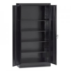 Tennsco 72" High Standard Cabinet (Assembled), 36 x 18 x 72, Black TNN7218BLK 7218-BLK