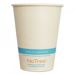 World Centric NoTree Paper Cold Cups, 12 oz, Natural, 1,000/Carton WORCUSU12C CUSU12C