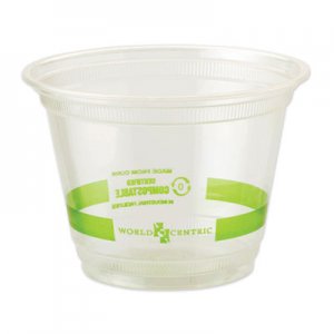 World Centric Clear Cold Cups, 9 oz, Clear, 1,000/Carton WORCPCS9Q CPCS9Q