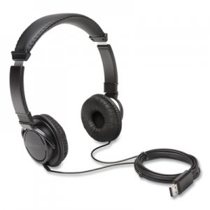 Kensington Hi-Fi Headphones, Black KMWK97600WW K97600WW