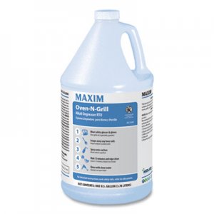 Maxim Oven-N-Grill Alkali Degreaser RTU, Citrus Scent, , 1 gal Bottle, 4/Carton MLB25000041 250000-41