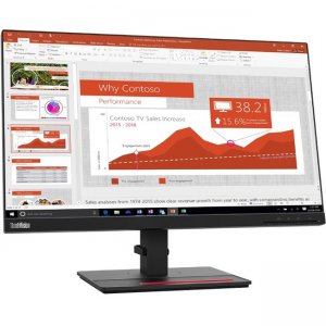 Lenovo ThinkVision 23.8-inch FHD Monitor 61F7MAT1US T24i-20