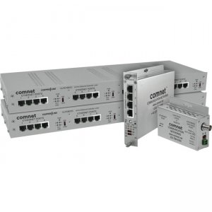 ComNet Ethernet-over-Copper Extender With Pass-Through PoE CLFE4EOC