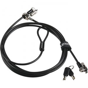 Lenovo Kensington MicroSaver DS 2.0 MasterKey Twin Head Cable Lock 4Z10P40248