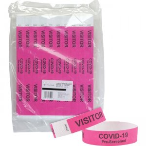 Advantus COVID Prescreened Visitor Wristbands 76095