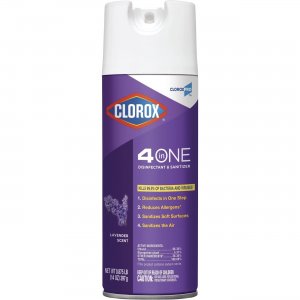 Clorox 4-in-1 Lavender Disinfectant Sanitizer 32512CT CLO32512CT