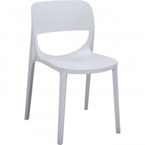 Lorell Indoor/Outdoor Hospitality Poly Stack Chair 42961 LLR42961