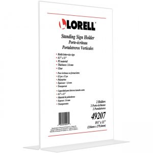Lorell T-base Standing Sign Holder 49207