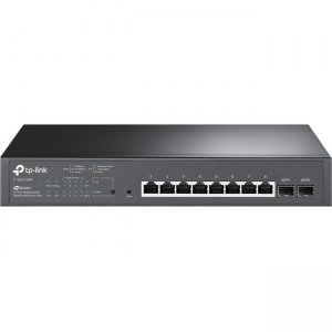 TP-LINK JetStream 10-Port Gigabit Smart Switch with 8-Port PoE+ TL-SG2210MP