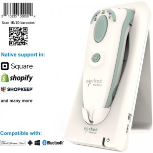 Socket Mobile DuraScan Healthcare, Ultimate Bluetooth Scanner CX3865-2898 D755