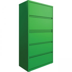 Lorell 4-drawer Lateral File with Binder Shelf 03121 LLR03121
