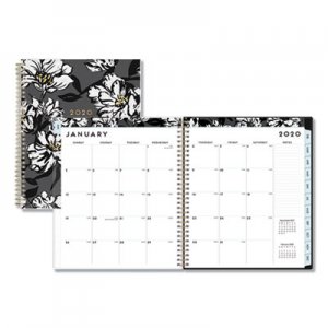 Blue Sky Baccara Dark CYO Monthly Planner, 10 x 8, 2021 BLS110216 110216