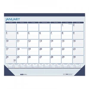 House of Doolittle 100% Recycled Contempo Desk Pad Calendar, 22 x 17, Blue, 2021 HOD151 151