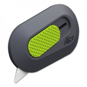 Slice Mini Cutters, Double Sided, Replaceable, Stainless Steel, Gray, Green SLI10514 10514
