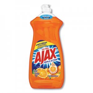 Ajax Dish Detergent, Liquid, Antibacterial, Orange, 52 oz, Bottle, 6/Carton CPC49860CT 49860