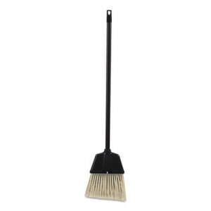 Impact Lobby Dust Pan Broom, Plastic, Natural/Black, 38", 12/Carton IMP2601 IMP 2601