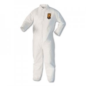 KleenGuard A40 Coveralls, X-Large, White KCC44304 44304